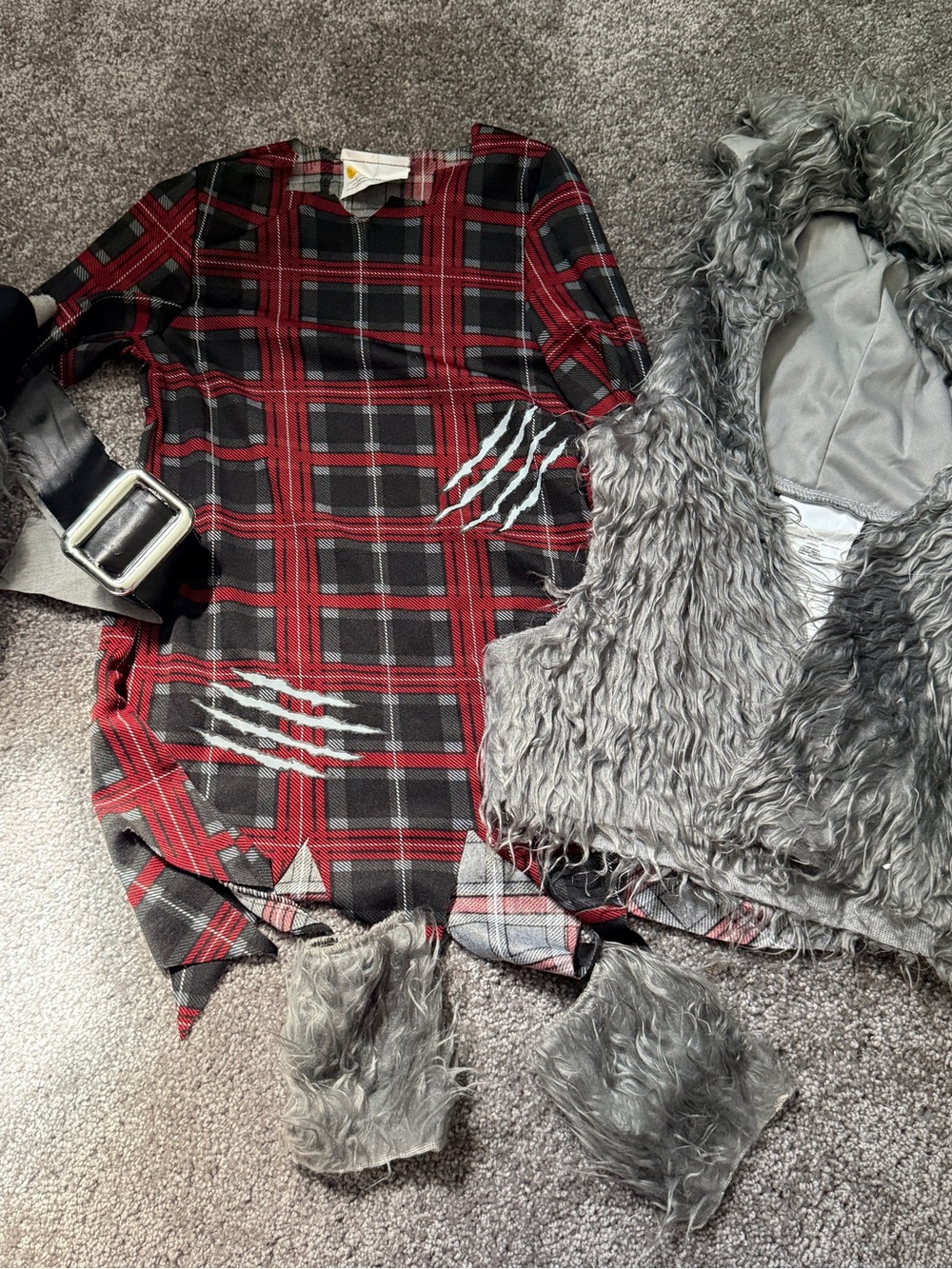 Girls Werewolf Halloween Costume